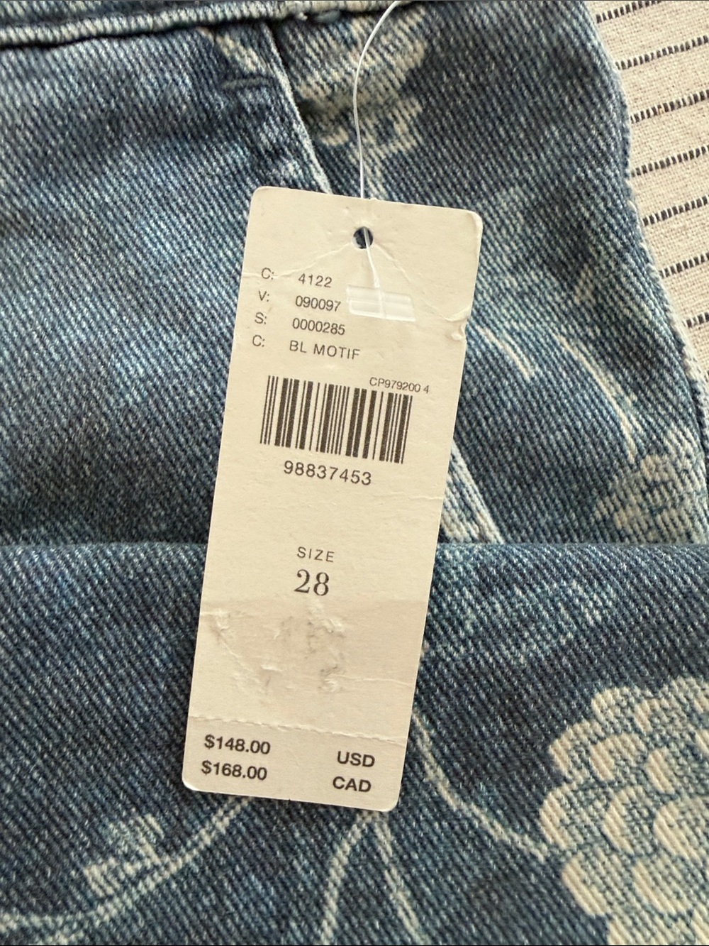 NWT Pilcro x Anthropologie Jeans - Picture 4 of 4